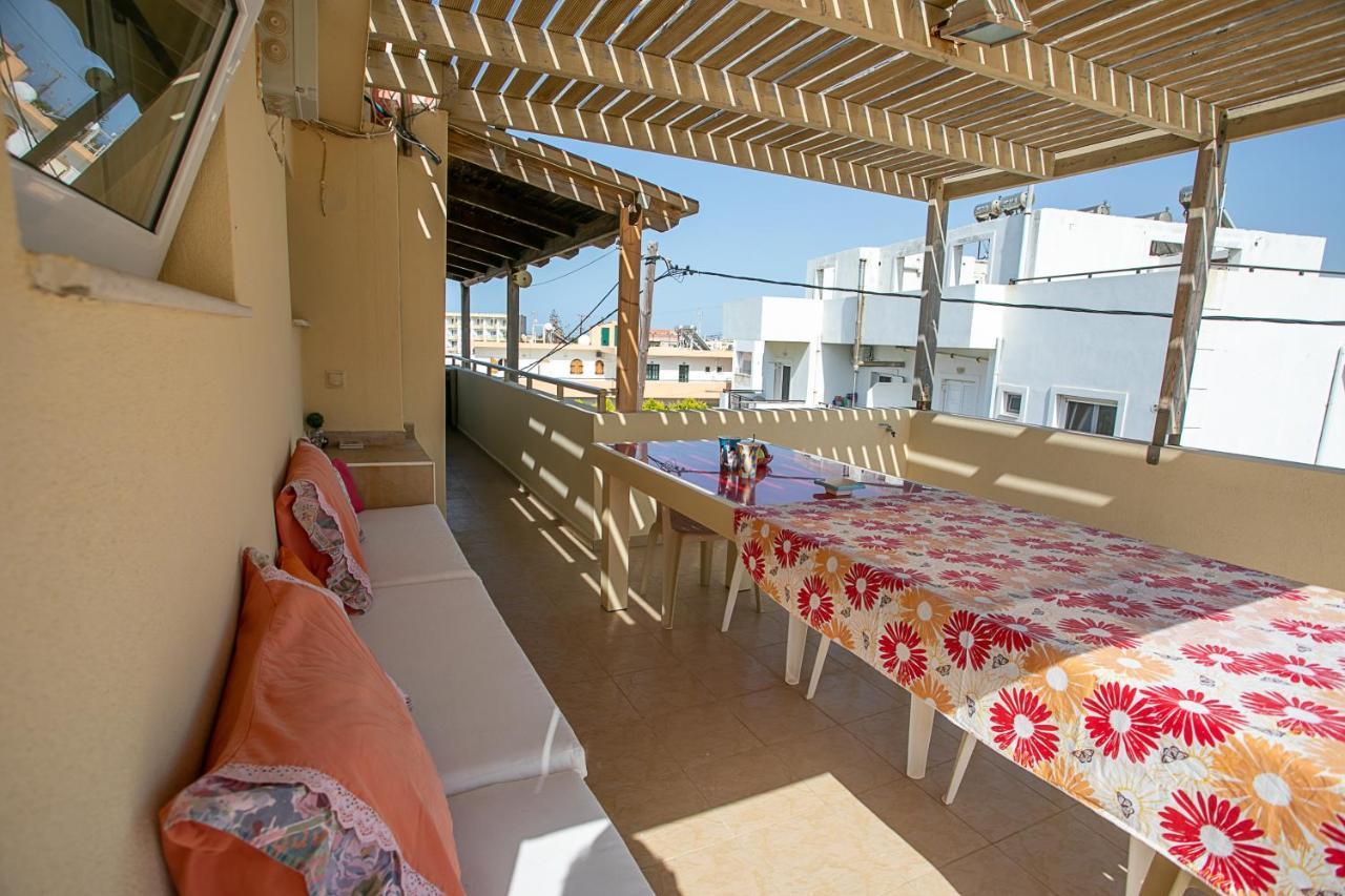 Rania Apartment Roof Terrace Sea View Kato Gouves Eksteriør billede