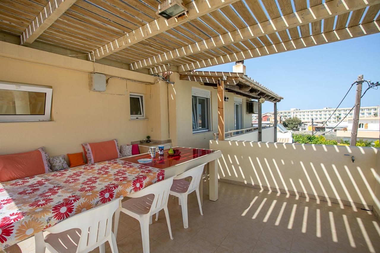 Rania Apartment Roof Terrace Sea View Kato Gouves Eksteriør billede